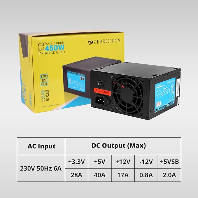 Zebronics 450W SMPS - Image 5