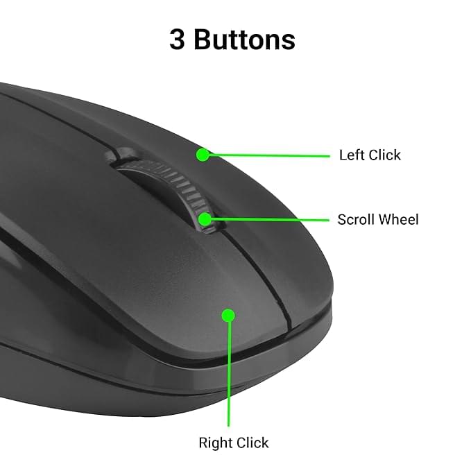 Zebronics Wireless Keyboard Mouse Combo - Image 3